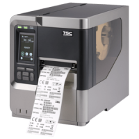 Industrieller Thermotransfer-Etikettendrucker für hohe Druckvolumina: TSC MX240P Serie, 8 Punkte/mm (203dpi), Rewind, RTC, Display, USB, RS232, Ethernet, TSPL-EZ, Kit (USB)