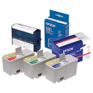 Epson Farbpatrone (3-farbig), Inhalt: 78,9 ml, für Epson TM-C3400