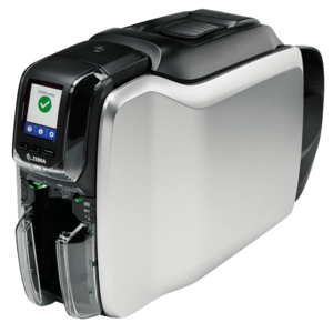 Zebra ZC300 einseitiger Kartendrucker, 12 Punkte/mm (300dpi), USB, Ethernet, WLAN, Display