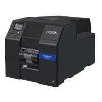 Farbetikettendrucker EPSON ColorWorks C6000Pe, Peeler, Display, USB, Ethernet, schwarz Druckbreite max. 108mm