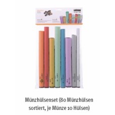 Münzhülsen-Set für coinsorter Münzzähler ratiotec Coinsorter...