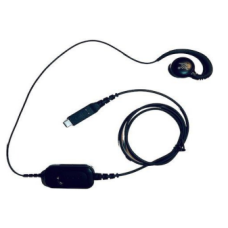 Zebra Kabelgebundenes USB-C-Headset, Push-To-Talk (PTT) mit drehbarem Ohrhörer, inkl.: PTT-Taste, benötigt Zebra WorkCloud!