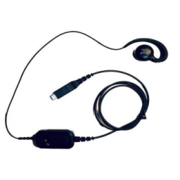 Zebra Kabelgebundenes USB-C-Headset, Push-To-Talk (PTT) mit drehbarem Ohrhörer, inkl.:...