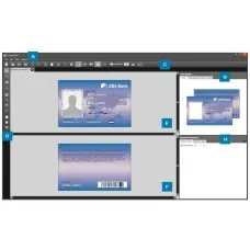 Zebra CardStudio 2.0 Upgrade, von Classic auf Enterprise, physische Lizenz-Karte