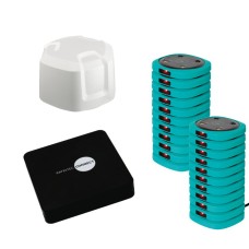 ratiotec CONNECT Starter-Set 20, kontaktloses Bestellsystem für die Gastronomie, STANDALONE, 20x Pager
