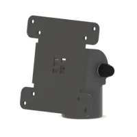 POSPOLE Montagebügel obere Seite, VESA 75/100, max. 10KG, Farbe: Jet Black