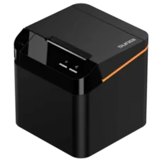 SUNMI Cloud Printer -Thermo-Bondrucker mit Cloud-Kompatibilität 58,mm Medienbreite, Cutter, USB-C, Bluetooth, WLAN, schwarz, Kassenladenanschluss