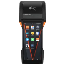 Mobiles Datenerfassungsgerät, SUNMI V2s PLUS, mit integriertem Bondrucker, 15,7cm (6,2''), 2D, USB-C, Bluetooth, WLAN, 4G, NFC, GPS, 2,0GHz, RAM: 3GB, Flash: 32GB, Android (11), Akku, 3500mAh