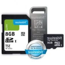 Swissbit TSE, microSD-Karte, 8 GB in der geschützen Blister Verpackung